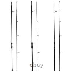 Fox Eos Pro 10ft 3lb T. C 2pc Carp Rod -Set of 3- New Free Delivery