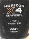 Fox Horizon X4 Barbel 12ft Twin Tip Rod Brand New