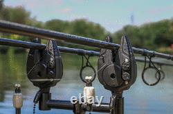 Fox Micron MX 2 rod set Bite Alarm and Receiver CEI191 NEW Carp Fishing