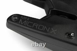 Fox Mini Micron X 4 Rod Bite Alarm & Receiver Set FREE BATTERIES