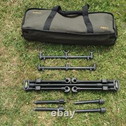 Fox Quattro 2, 3 Rod Pod Carp Pike Fishing