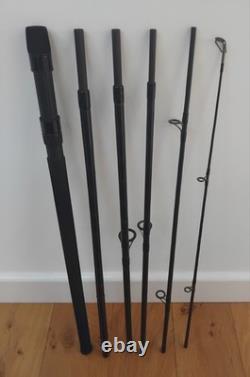 Fox Tourist Travel Rod 12ft 2.75lb 6 pc Carp Fishing With Cordura Tube