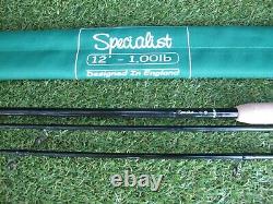 Fox specialist 12 ft 1 lb tc twin tip avon feeder rod rd 3238 used barbel rod