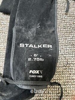 Fox stalker Rod 6ft 2.75lb Full Cork Rare Carp Fishing
