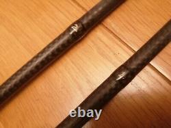 Free spirit XS Carp Rods 12ft 3.25lb X 2 RRP £780! Superb/ Condition! Up Graded