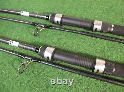 Freespirit e class gold 10 ft 2 1/2 lb tc x 2 carp barbel rods custom built rod