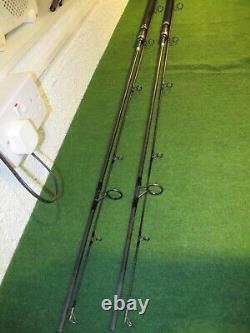 Freespirit e class gold 10 ft 2 1/2 lb tc x 2 carp barbel rods custom built rod