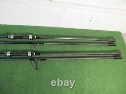 Freespirit e class gold 12 ft 3 1/4 lb tc x 2 carp rods 50mm but rings