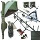 Full Complete Carp Fishing Starter 2 12ft Rods Reels Bag Alarm Holdall Tackle
