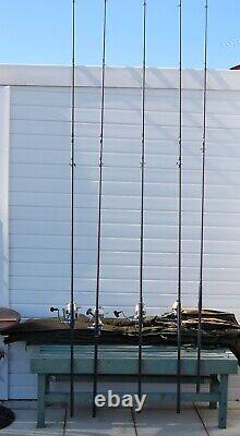 Full carp fishing setup used sonik sk3 rods diawa crosscast x500 reels ect