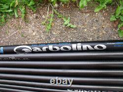 Garbolino Super Legion Pole 14.5mtr 5 top kits inc Cupping Kit