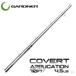 Gardner Tackle Covert Application Rod 10ft Carp Bream Coarse Fishing Tackle