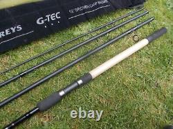 Greys G-Tec 12' Specimen Carp Bagger 4pc fishing rod FISHING SET UP