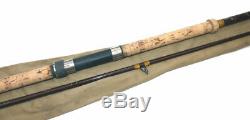 Hardy Richard Walker Carp No. 1 brown hollow glass fibre rod with screw reel