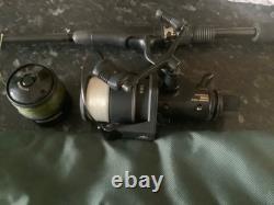 Harrison 12ft. 2 3/4 carp rod with Shimano baitrunner