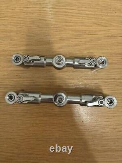 JAG 2 Rod Adjustable Buzz Bars 316 Stainless Carp Fishing Front and Rear