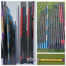 Job Lot MAVER LEEDA SHAKESPEARE POLE PACKAGE + TOP KITS POLE CARP FISHING