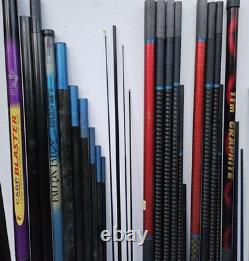 Job Lot MAVER LEEDA SHAKESPEARE POLE PACKAGE + TOP KITS POLE CARP FISHING