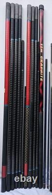 Job Lot MAVER LEEDA SHAKESPEARE POLE PACKAGE + TOP KITS POLE CARP FISHING