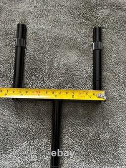 Korda Black Singlez 2-Rod Set Extension Spikes Carp Fishing Tackle