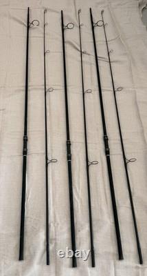 Korda Kaizen Platinum 12ft Carp Fishing Rods Black x3