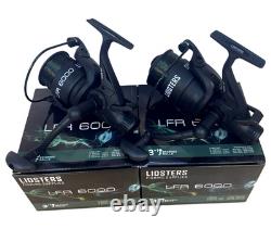 Lidsters Carp Fishing Starter Set 2 Rod Kit LFR 6000 Reels Pod Alarms Net set