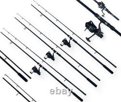 Lidsters Carp Fishing Starter Set 3 Rod Kit LFR 6000 Reels Pod Alarms Net set
