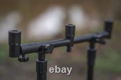 Lidsters Lb1 Low Profile Rod Pod Black Fits 3 Rods Fully Adjustable Carp Fishing