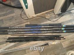 Match fishing pole lerc international gxr pro 1500,16 metre pole. X6 Top Kits