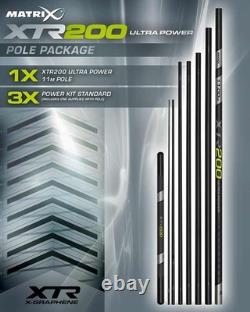 Matrix XTR200 Ultra Power 11.0m Package / Pole Fishing