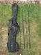 Nash Black Ops Mk1 9ft 3.5lb Carbon Fibre Carp Rods 2pc Set Of 2 With Rod Bag