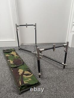 NBRICE Stainless Carbon Carp Fishing Rod Pod Great Condition