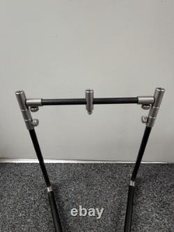 NBRICE Stainless Carbon Carp Fishing Rod Pod Great Condition