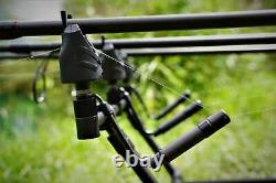 ND Tackle Wireless S9 3 Rod Fishing Bite Alarm Set&Screen Receiver carp fishing