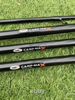 NGT Carp Max 12ft 2pc 2.75lb Test Curve Fishing Rod, Set Of 3, All Brand New