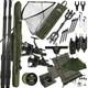 Ngt Deluxe Carp Fishing Set Profiler Extender Carp Fishing Rods 10ft Rods Reels