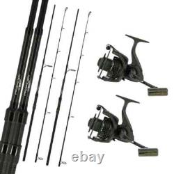 NGT Profiler Extender Carp Rod 10tft, 2pc, 3.25lb Compact Carp Rod (Carbon)