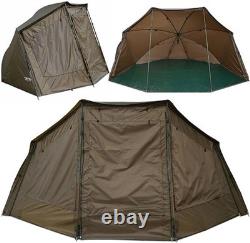 NGT XPR 60 Carp Fishing Bivvy Waterproof Shelter with Storm Poles