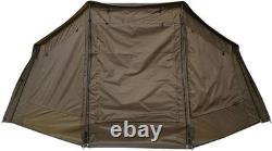 NGT XPR 60 Carp Fishing Bivvy Waterproof Shelter with Storm Poles