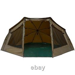 NGT XPR Brolly System Shelter System Carp Fishing Bivvy 60 With Storm Poles