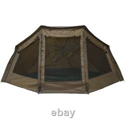 NGT XPR Brolly System Shelter System Carp Fishing Bivvy 60 With Storm Poles