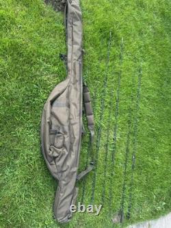 Nash Pursuit Carp Fishing Rods 12ft 3.5lb x 3 Plus Rod Bag