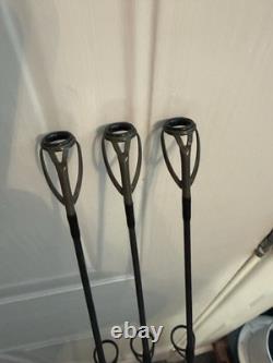 Nash Scope 10ft 3.5 Stepped Up Special Cork Handle Carp Rods X 3