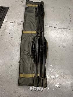 Nash x Series 12ft 3.25lb Carp Fishing Rods X3 with LR 10000 reels X3