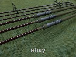 New 3 Harrison Arrowflyte Carp Rods 10ft 3.25lb ALPS Seats 50mm Minima Guides