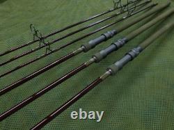 New 3 Harrison Arrowflyte Carp Rods 10ft 3.25lb ALPS Seats 50mm Minima Guides