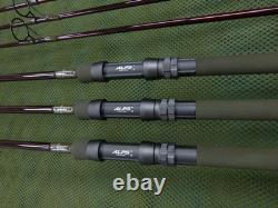 New 3 Harrison Arrowflyte Carp Rods 10ft 3.25lb ALPS Seats 50mm Minima Guides