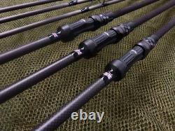 New 3 Harrison Arrowflyte Carp Rods 12ft 3lb 6oz ALPS Seats 50mm Air Guides
