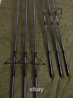 New 3 Harrison Arrowflyte Carp Rods 12ft 3lb 6oz ALPS Seats 50mm Air Guides