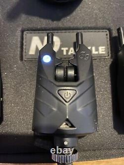 New Direction Tackle S9 3-Rod Bite Alarm Set